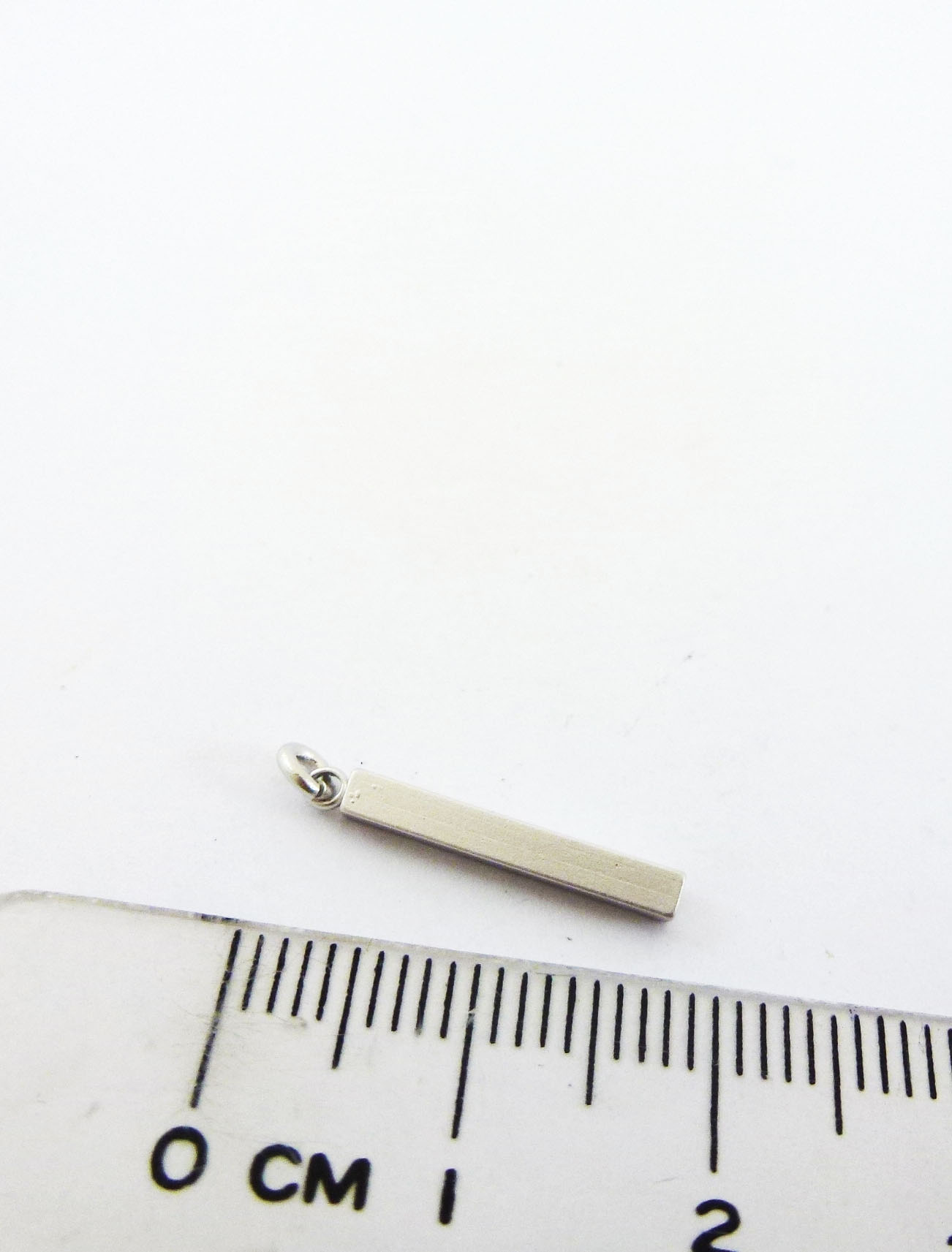 15MM銅鍍霧銀單孔附圈方形柱