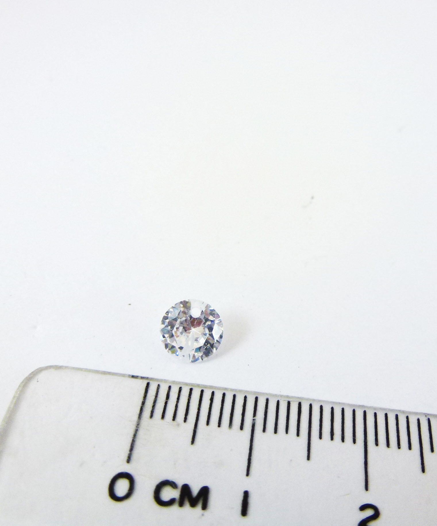 6mm圓形邊洞鋯石尖底鑽