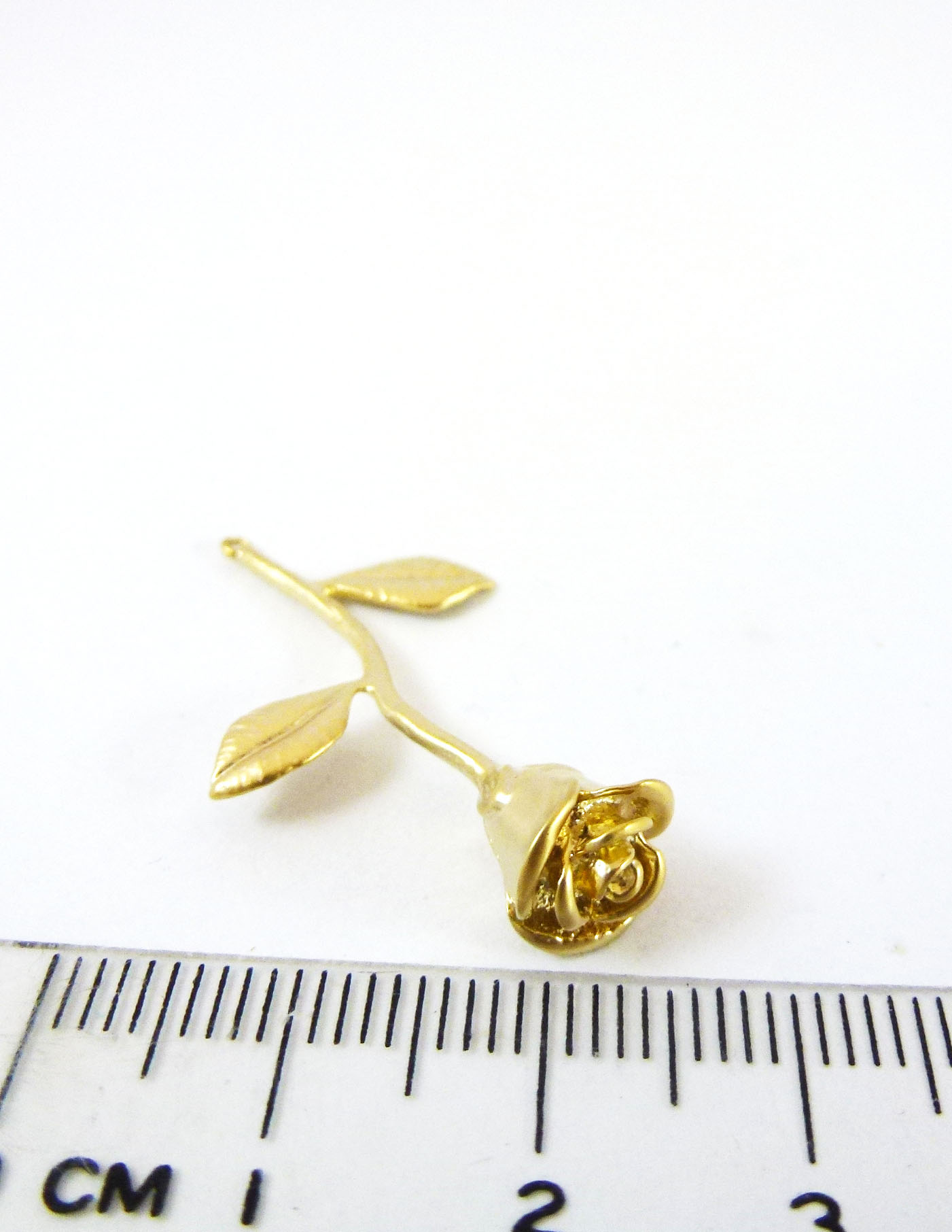 銅鍍霧金單孔玫瑰花