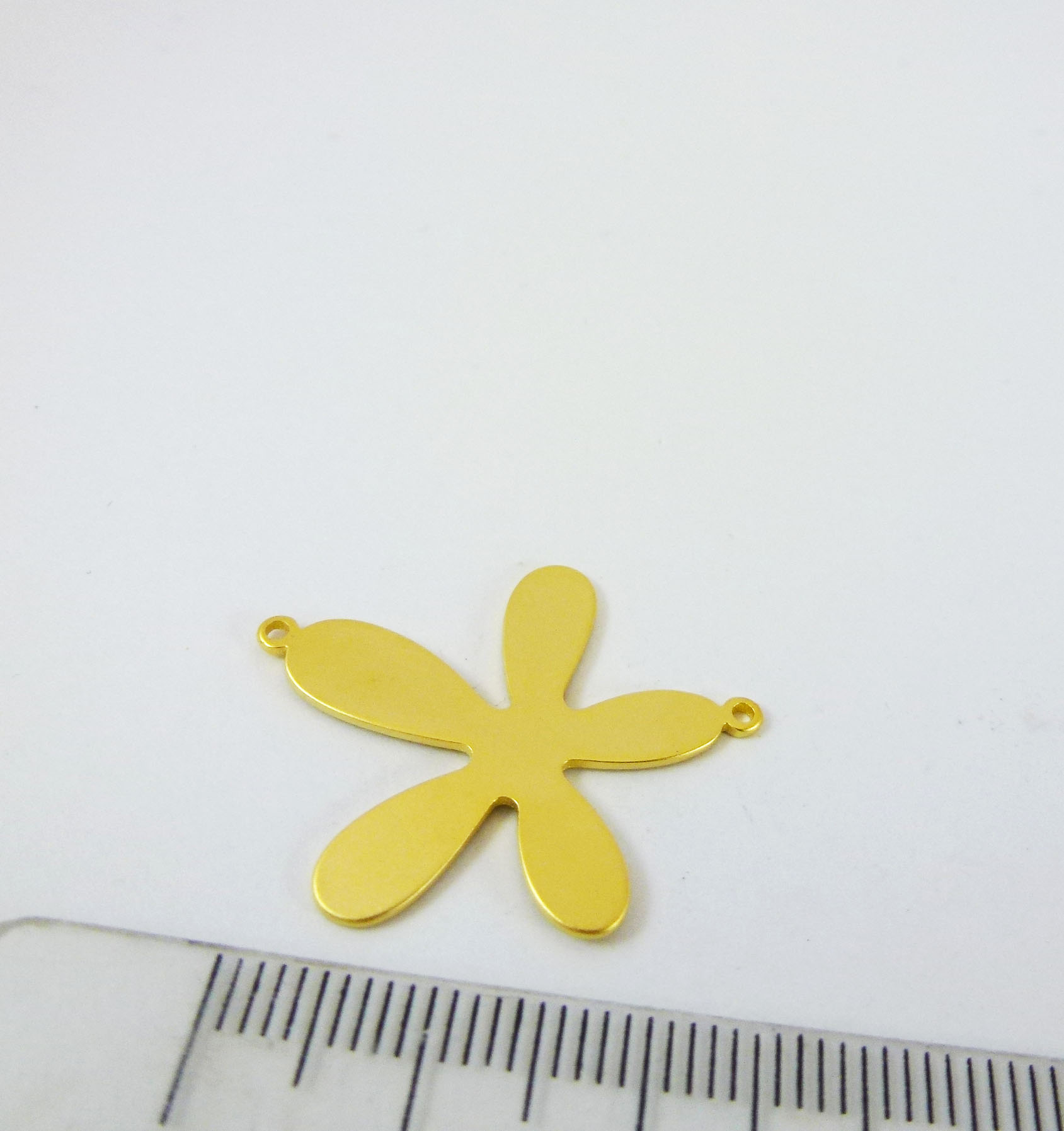 銅鍍霧金雙孔大字