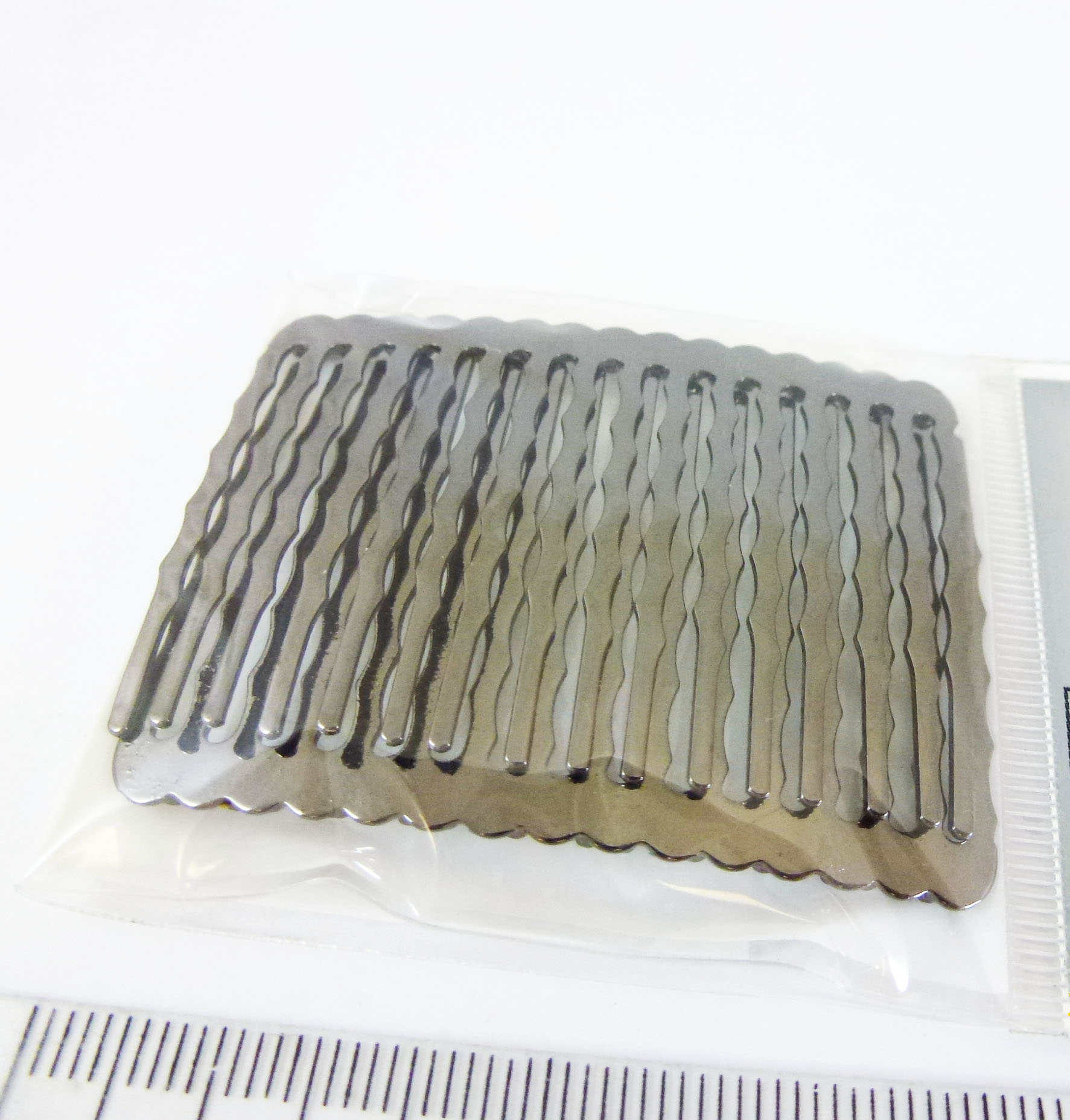 50X35MM銅鍍黑金色強化金屬髮叉
