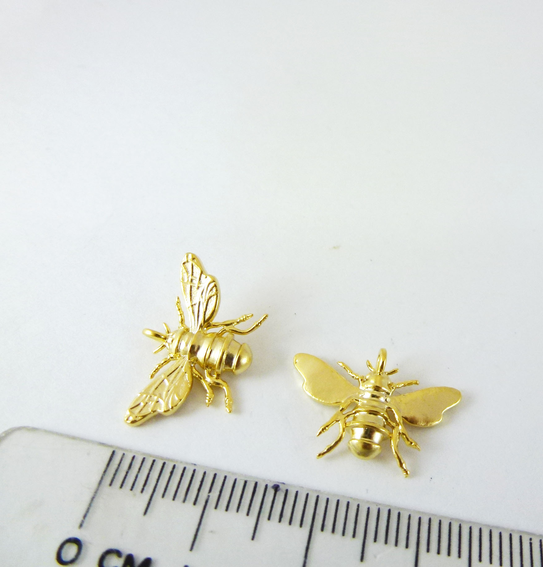 銅鍍霧金單孔蜜蜂