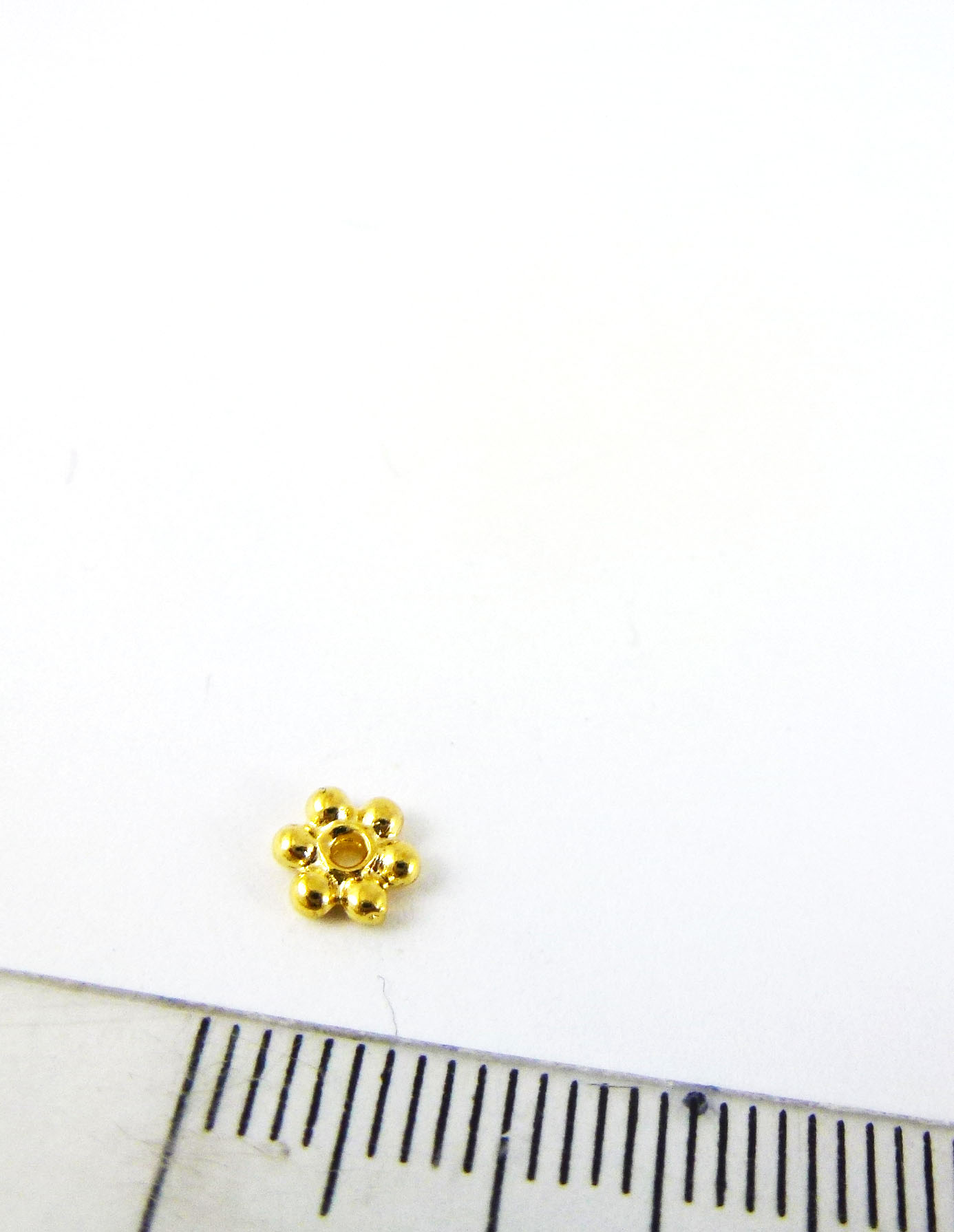 銅鍍金色車輪-5mm