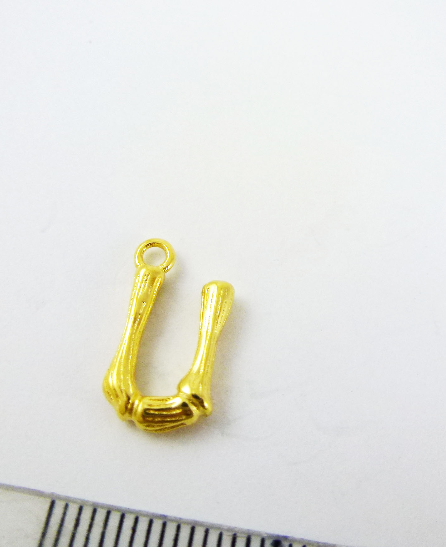 銅鍍霧金單孔U