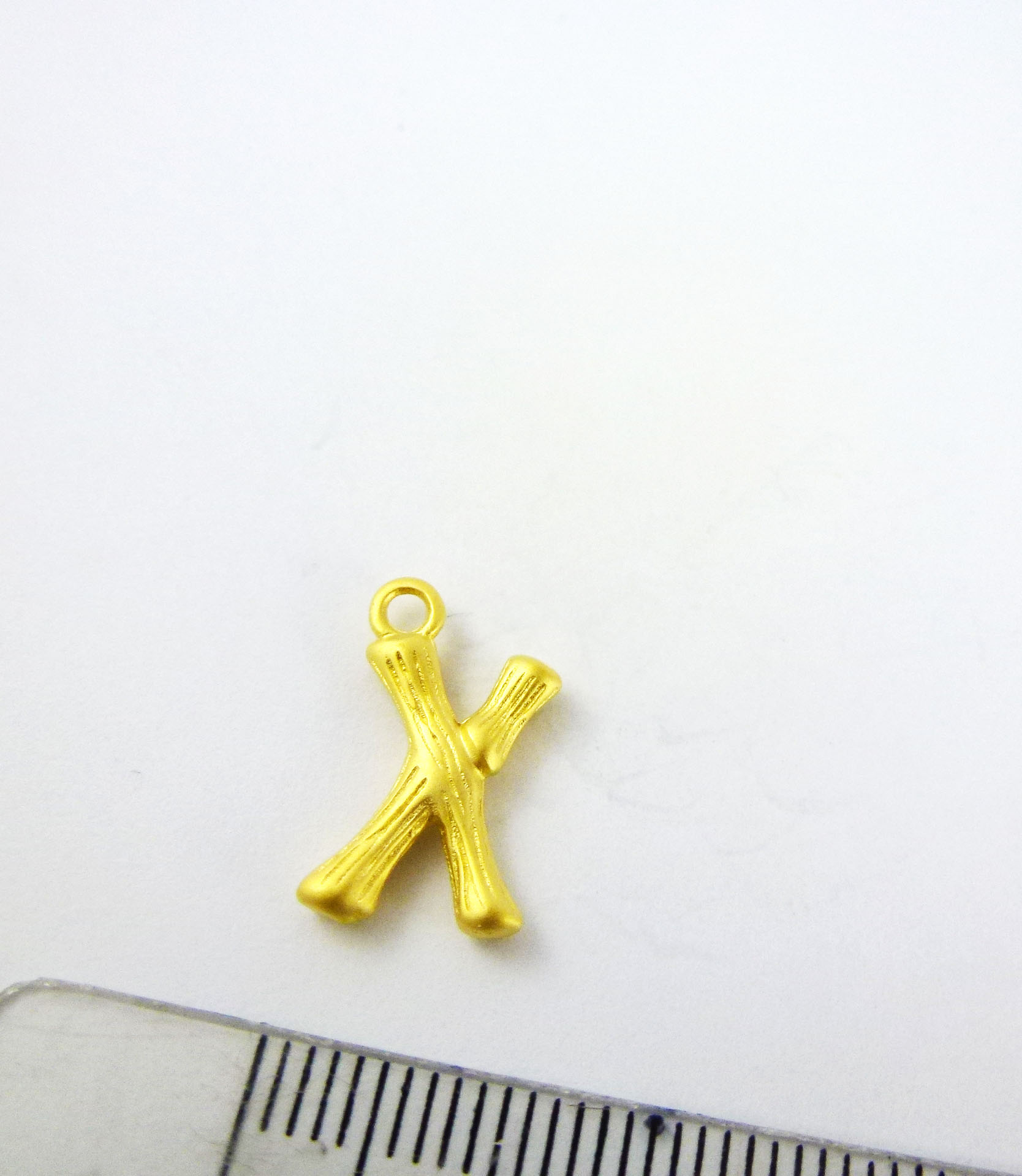 銅鍍霧金單孔X
