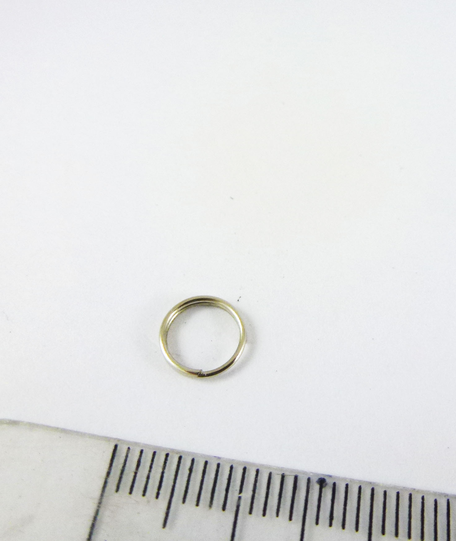 0.6x7mm鐵鍍鎳二圈雙圈