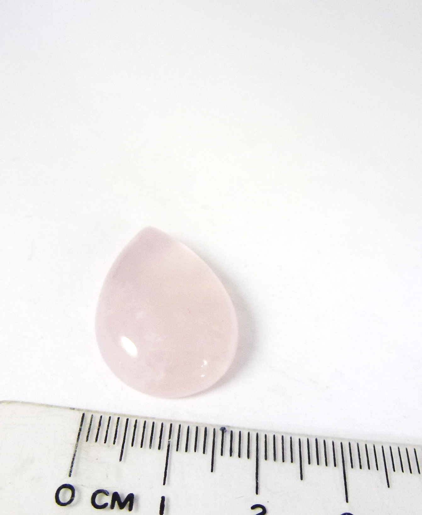 25mm平底水滴形粉晶
