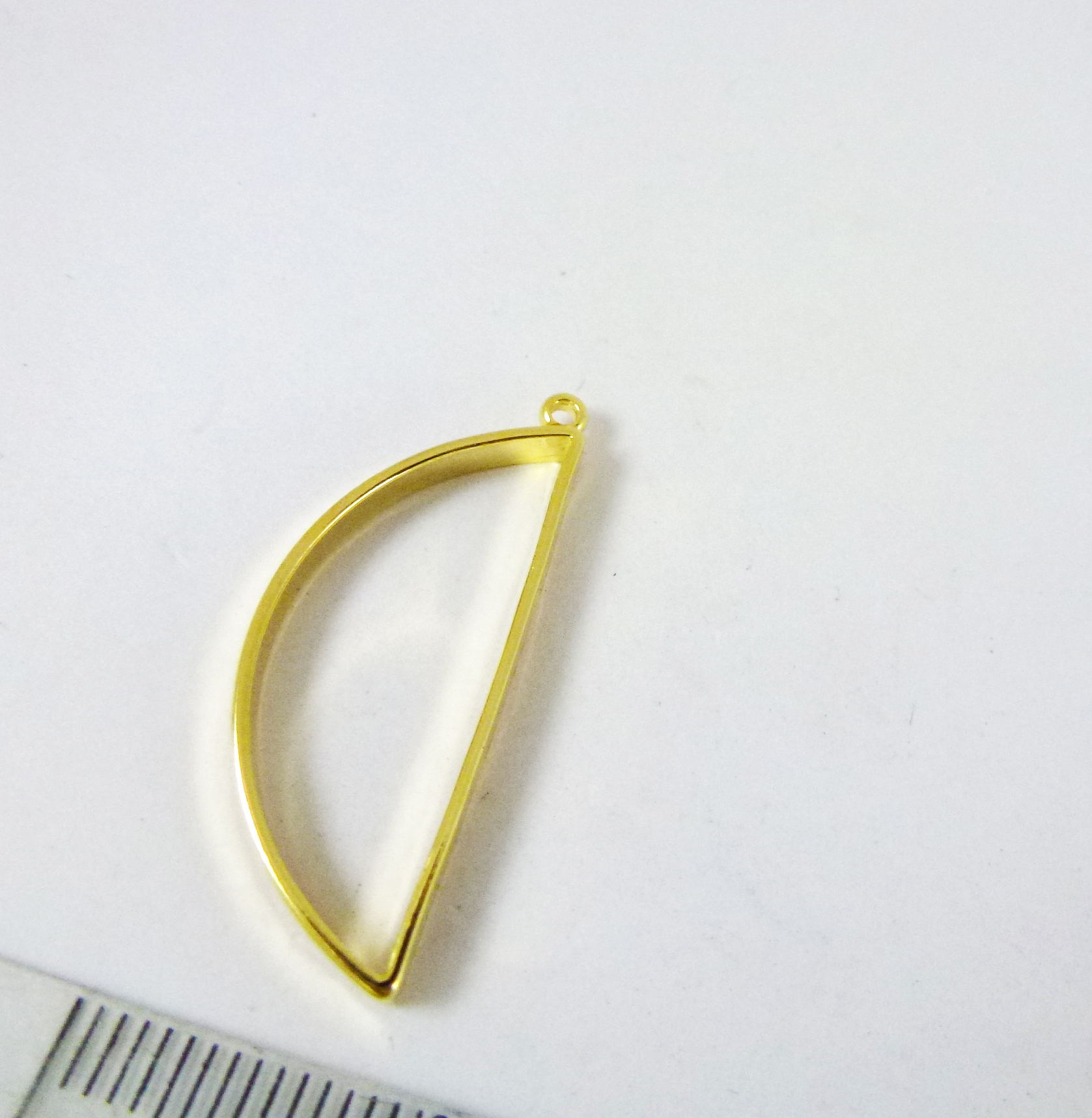 29mm合金鍍金單孔半圓框