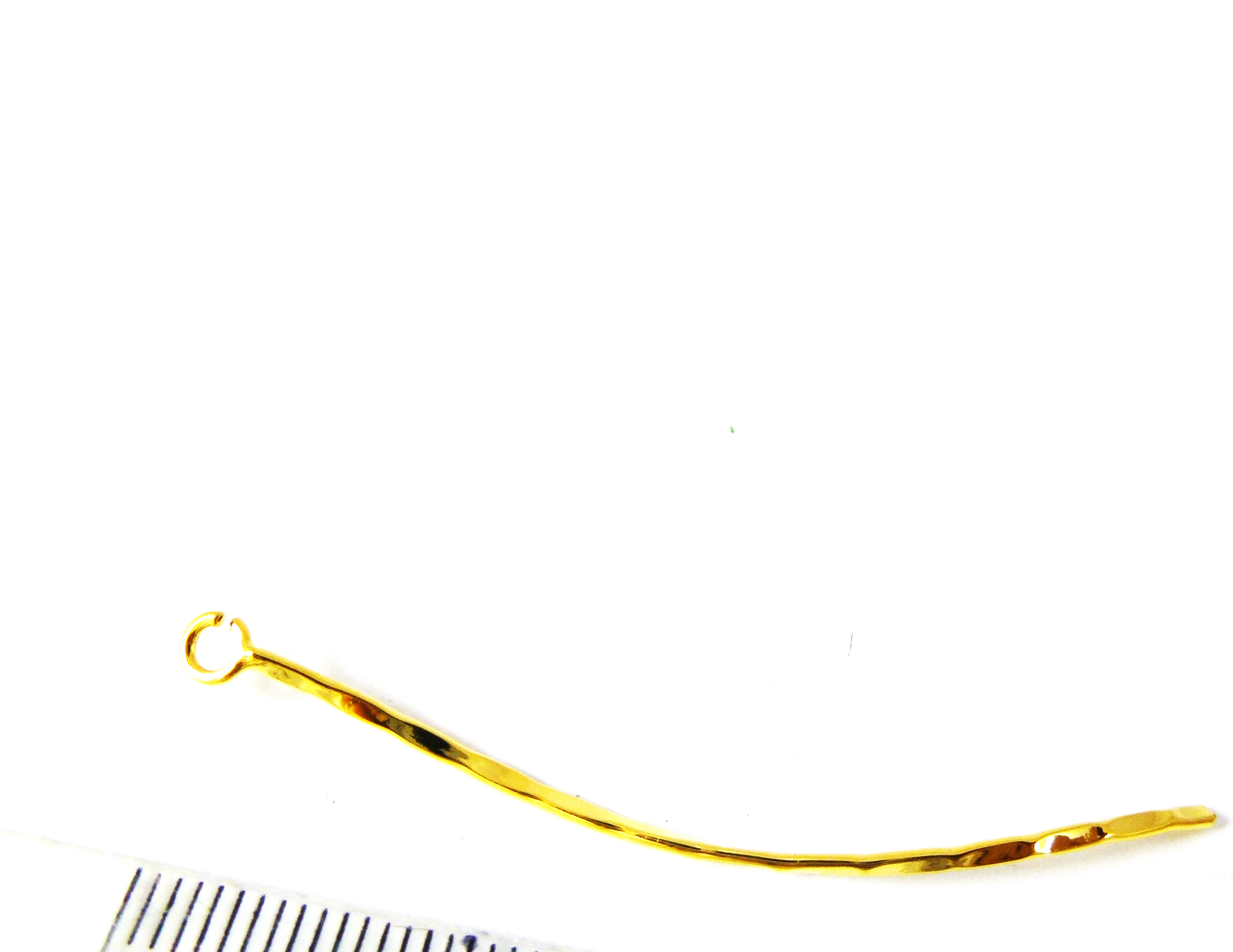 52mm銅鍍金單孔切面波紋形