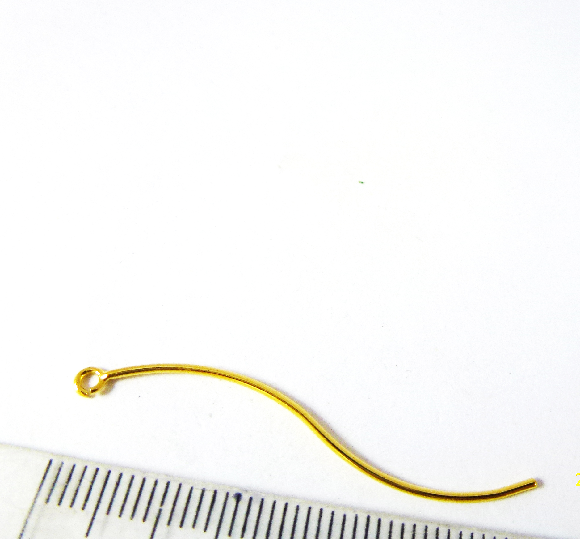 40mm銅鍍金單孔S形