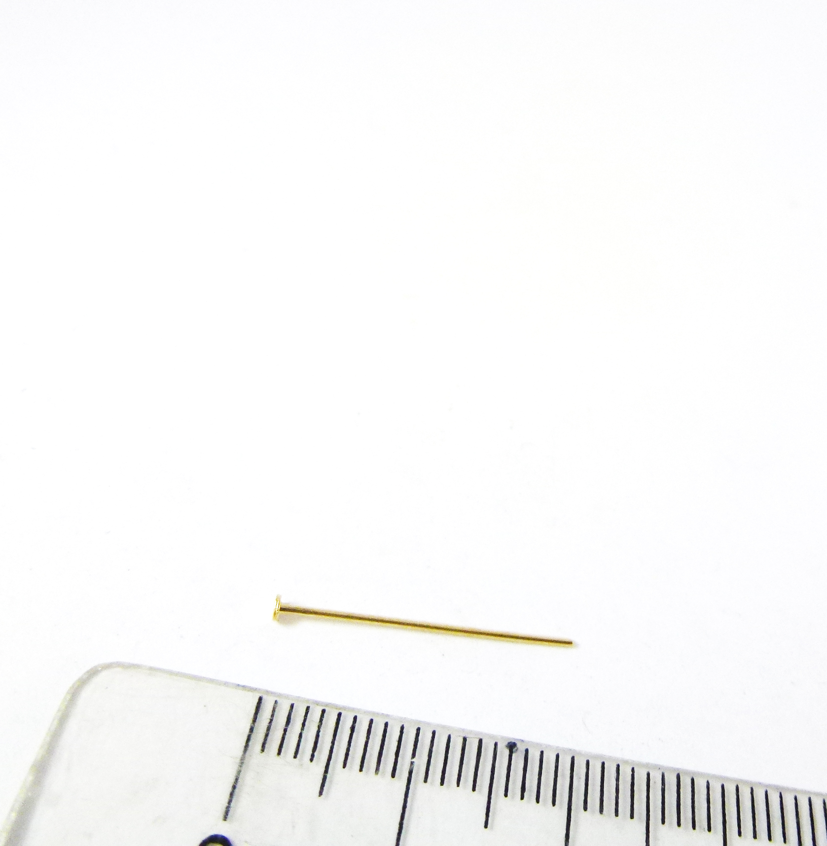 0.6x20mm銅鍍金色T針